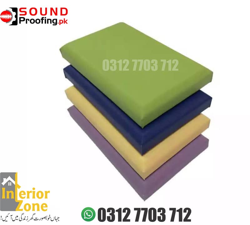 Acoustical Panels, Soundproof, Eco Absorption Panels Podcast Studio 5