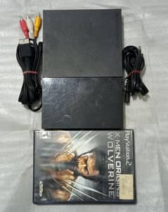 PS2 Slim NTSC-J with Xmen original game for sale!