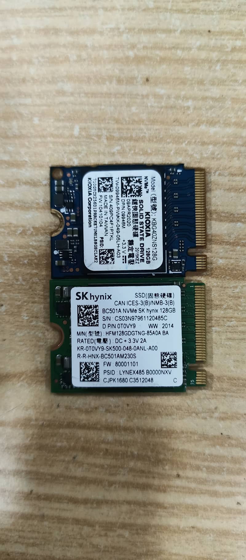 NVME SSD Card 128-GB Stock available 1