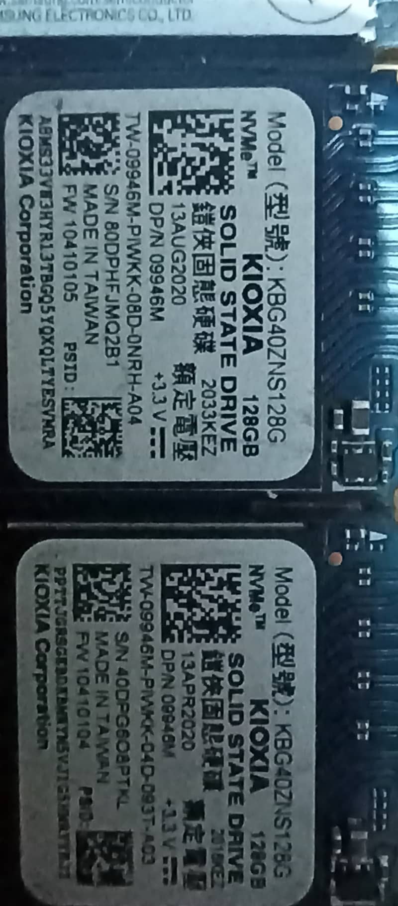 NVME SSD Card 128-GB Stock available 3