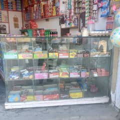 Glass counter for sale