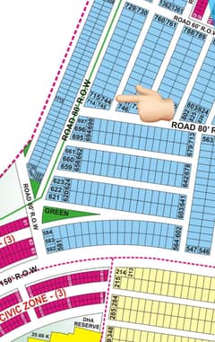 1 Kanal Plot (C-743) All Dues Paid Prime Location