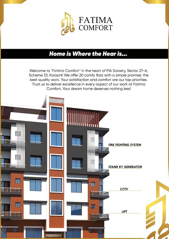 Ready To sale A Prime Location Flat 600 Square Feet In Scheme 33 Scheme 33 2