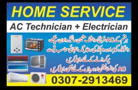 AC Technician Home services 03072913469