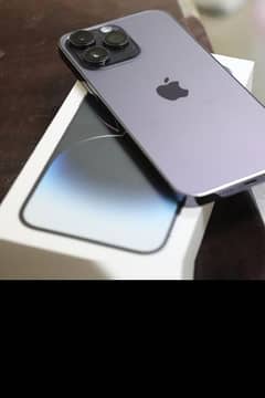 iPhone 14 pro max deep purple 256 gb
