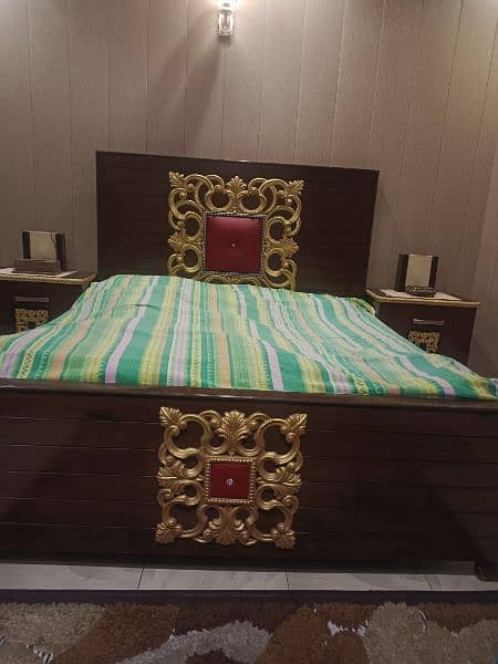 Bed for sale with dressing table 1