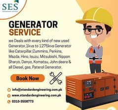 Generator repairing service Gas patrol and Diesel