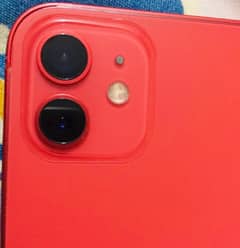 iPhone iPhone 12  colour red 64gb j. v  bettry 90 candition 10by10