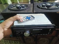 car tape with Bluetooth Kenwood speaker and box 03452380313