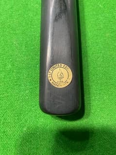one piece black snake handmade cue for sale