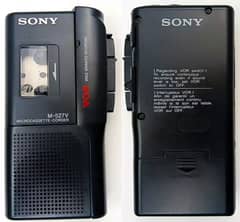 SONY Micro-Cassette Voice Recorder M-527v Tokyo, Japan