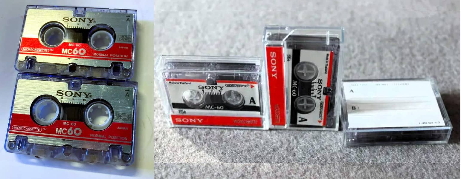 SONY Micro-Cassette Voice Recorder M-527v Tokyo, Japan 8