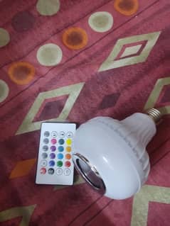 Bluetooth speaker bulb