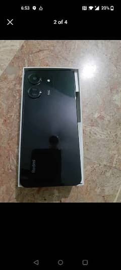 new only box open Redmi 13c 0