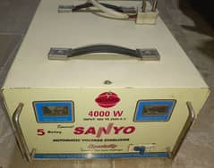 SANYO Heavy Duty Stabilizer (4000 W)