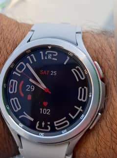 Samsung Galaxy watch 4 Classic Silver Stainless Steel(Global)