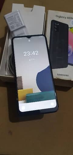 samsung a03s with box charger