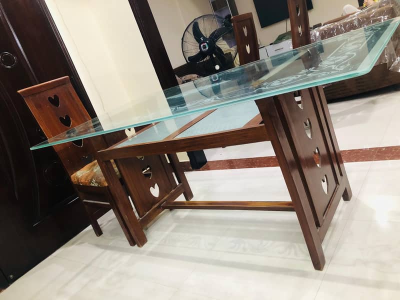 Dining table | dining table with dining chairs | 6 seater dining table 5