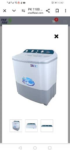 Zero meter washing machine for sale