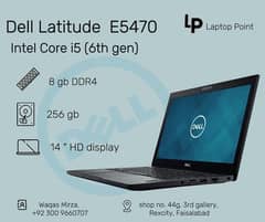 laptop-DELL latitude E 5470 i5 (6th) RAM 8GB/ SSD 256GB (used)