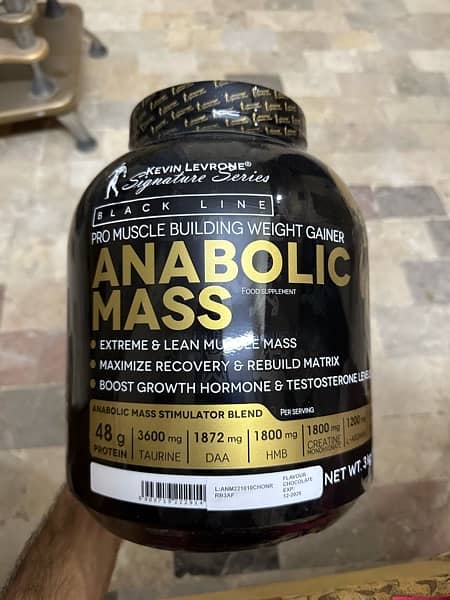 Anabolic Mass Gainer 3kg 0