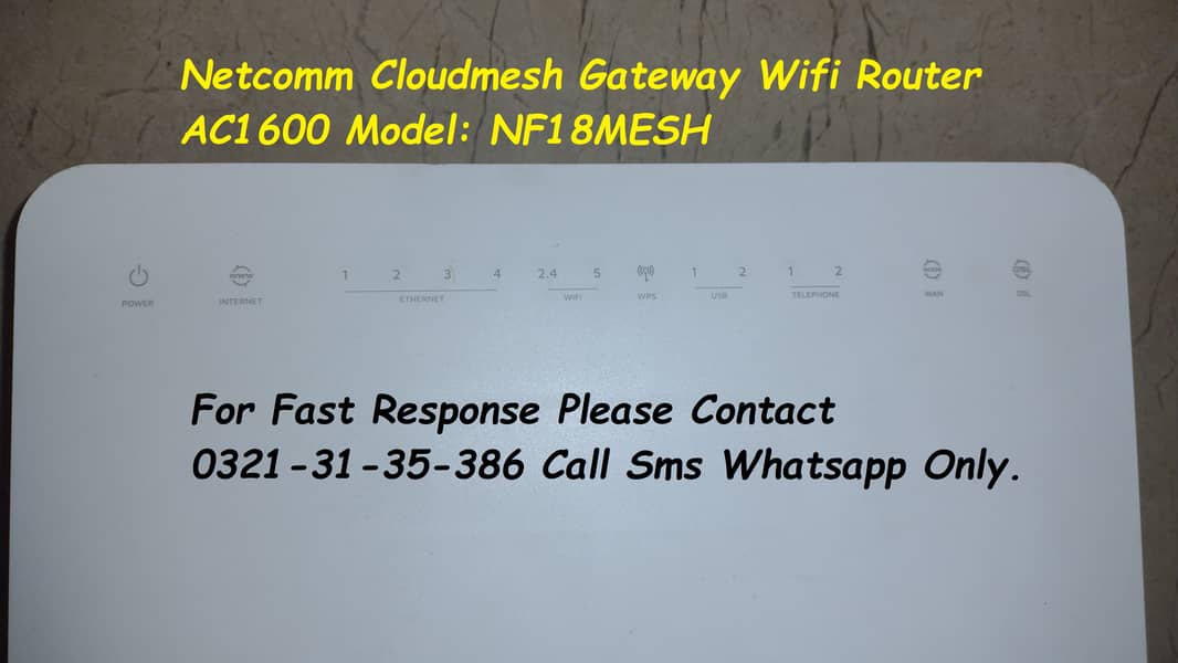 netcomm wifi router ac1600mbps 2