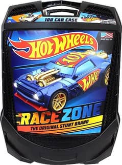 Hot Wheels 100-Car, Rolling Storage Case with Retractable Handle