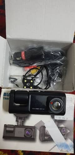 3 Channel Dash Cam Front, Room and Rear Camera, APP Controlling
