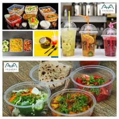Disposable Food Packaging/Containers/Boxes (Plastic, Aluminum)
