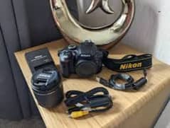 camera DSLR Nikon d5300 complete box 10/10 all ok with lenas
