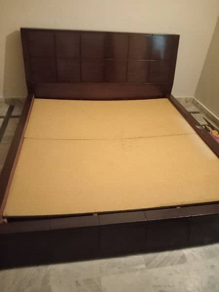 low height bed set 1