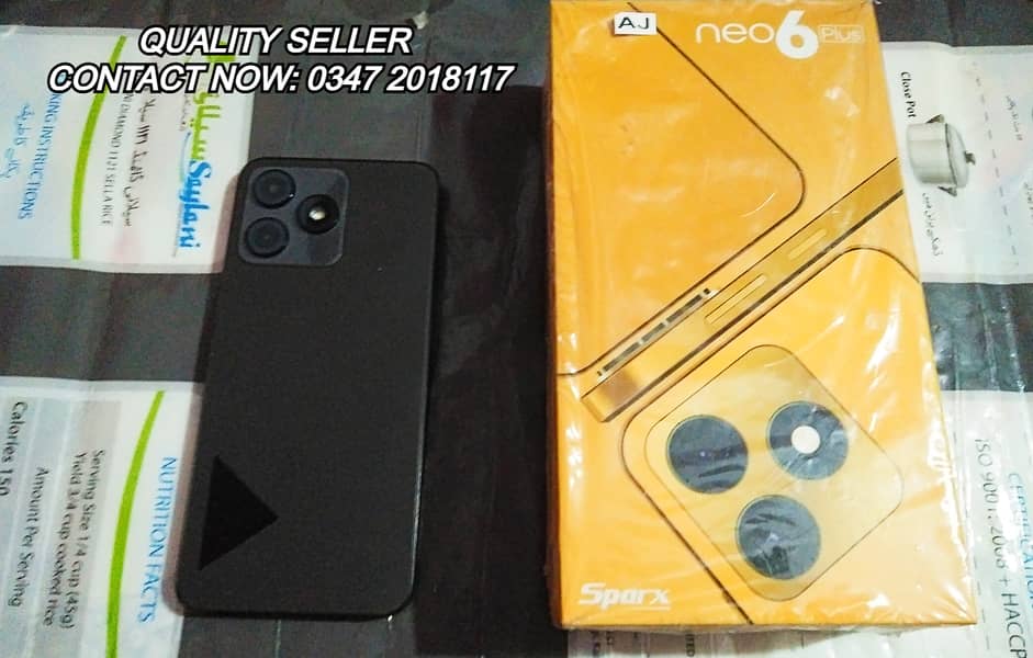 NEO 6 PLUS ( TRIPLE CAMREA ) 1 YEAR WARRANTY IPHONE LOOK 0347 2018117 1