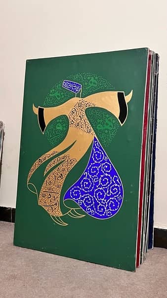 ( Oil Paint ) Sufi Art by Mufti Maaz 3