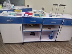 laboratory working counter/reception counter