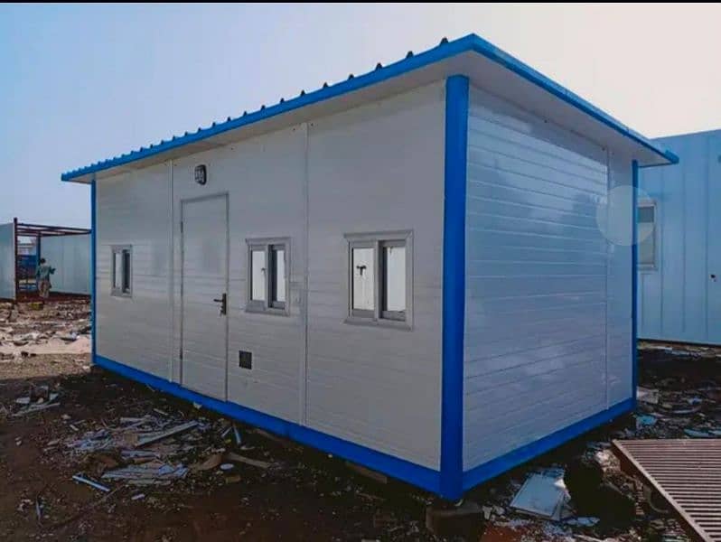 Mobile toilet washroom prefab guard room container home & office cabin 11