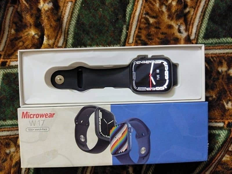 smart watch with box and charger 5