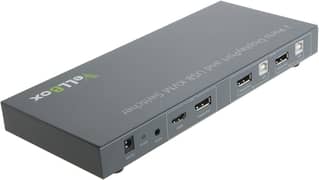 Dual-Mode DisplayPort Output DisplayPort KVM Switcher, 2 Ports