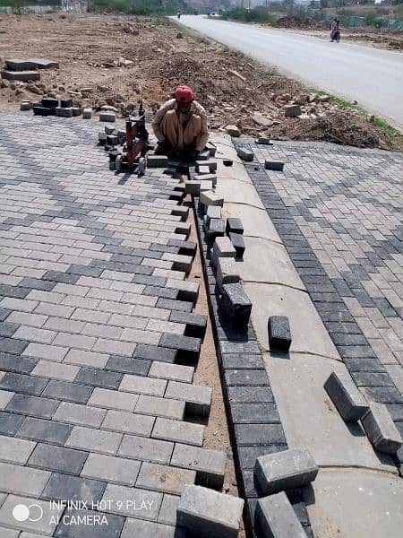 Paver / Concrete tile / tuff tiles / tile / tuff paver / kerb block 18