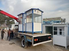 security guard cabin office container portable washroom
