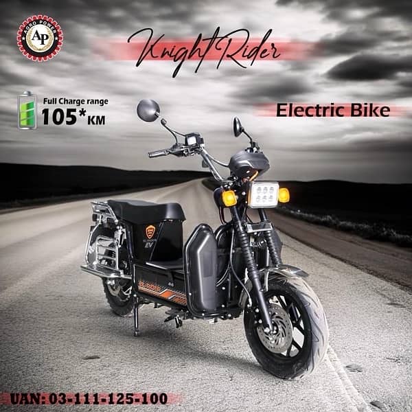 Benling Electric Bike / Scooty k Night Rider Model 105 KM range 2