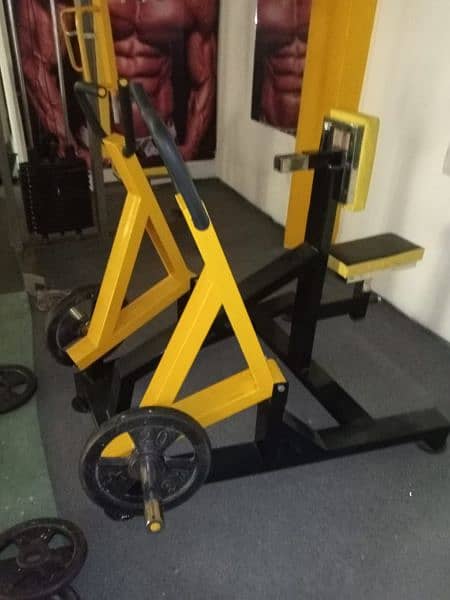 leg press hyper extension bench wrist machine abdominal squat rack gym 4