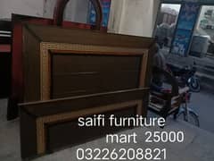 double bed bed set side table dressing table