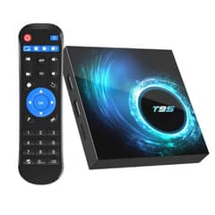 T95 android TV box original with high processor and display