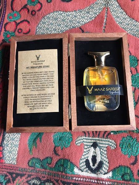 MS signature perfume for mass safdar brand new perfume 3