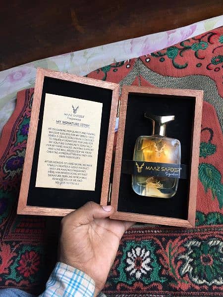 MS signature perfume for mass safdar brand new perfume 6