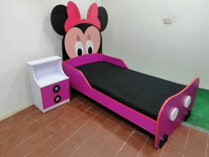 New Style Minnie Single Bed Available in Fine Quality 2