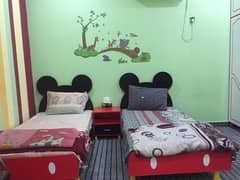 Kids Single Bed | Girls Bed | Baby Furniture by Furnishoo