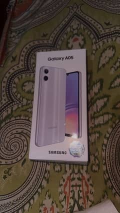 samsung a05 just box open not used