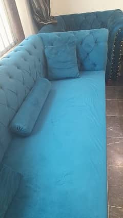 2 month used sofa set with dewaan