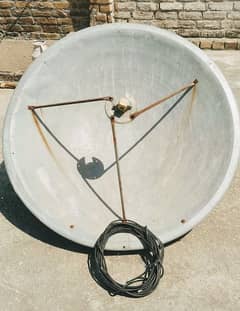 dish antenna plus lnb plus 18 m wire for sale